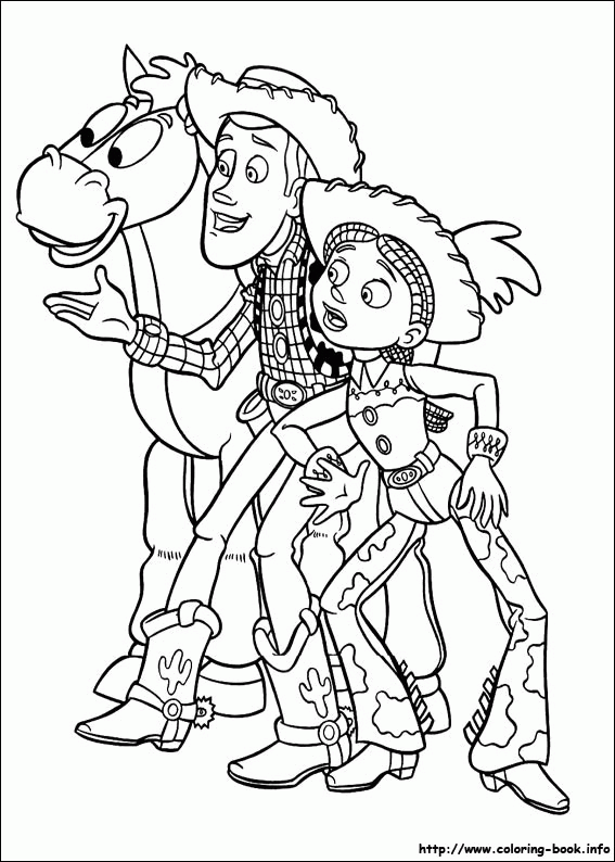 Toy Story kolorowanki